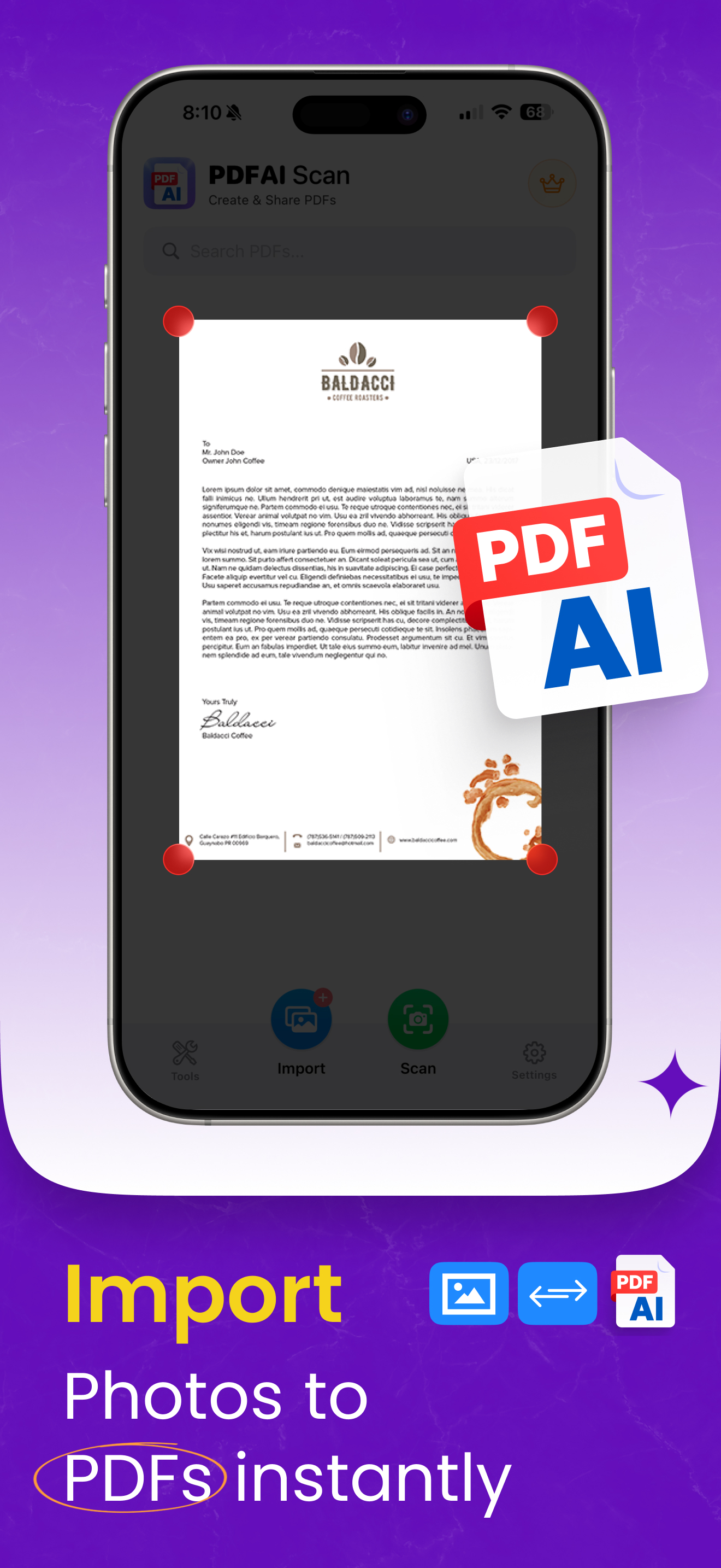 App processing
